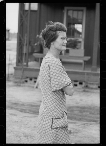 Wife of resettled farmer, Pender County, North Carolina