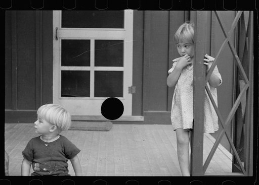 Untitled photo, possibly related to: Young farmer who has been resettled, Penderlea, North Carolina