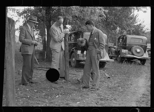 Untitled photo, possibly related to: Officials at Greenbelt, Maryland