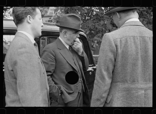 Untitled photo, possibly related to: Officials at Greenbelt, Maryland