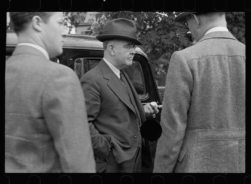 Untitled photo, possibly related to: Officials at Greenbelt, Maryland