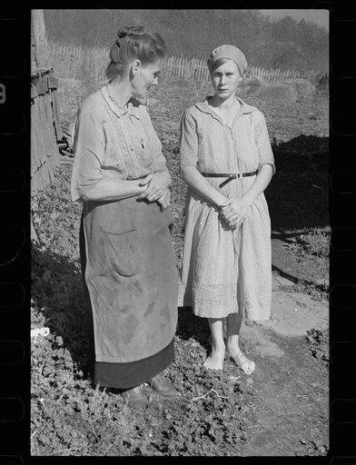 Untitled photo, possibly related to: Fanny Corbin, the mother of twenty-two children, Shenandoah National Park, Virginia