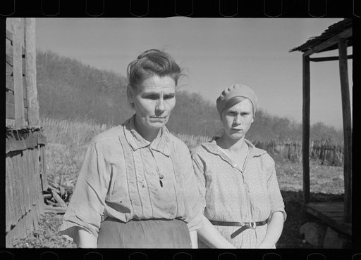 Fanny Corbin, the mother of twenty-two children, Shenandoah National Park, Virginia