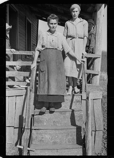 Untitled photo, possibly related to: Fanny Corbin, the mother of twenty-two children, Shenandoah National Park, Virginia