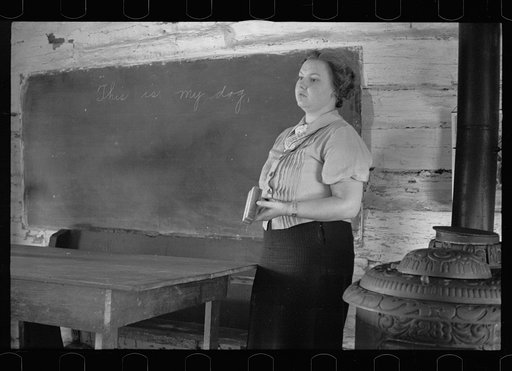 Schoolteacher at Corbin Hollow, Shenandoah National Park, Virginia