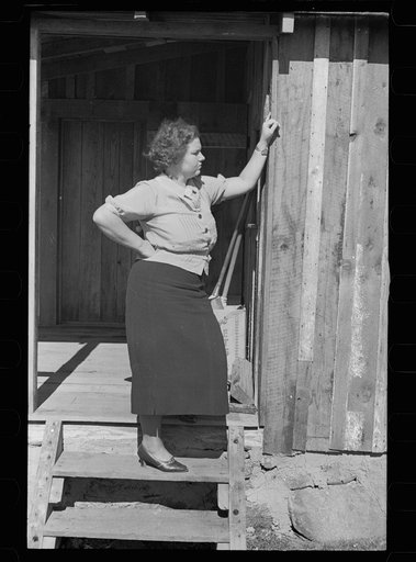 Untitled photo, possibly related to: Schoolteacher at Corbin Hollow, Shenandoah National Park, Virginia