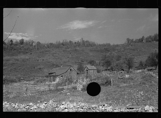 Untitled photo, possibly related to: Wife and child of squatter, Old Rag, Virginia