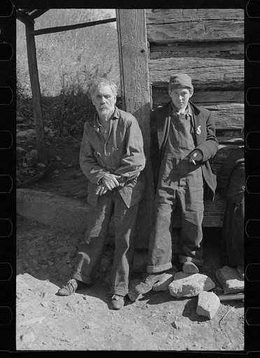 Untitled photo, possibly related to: Fennel Corbin who is being resettled on new land, Virginia
