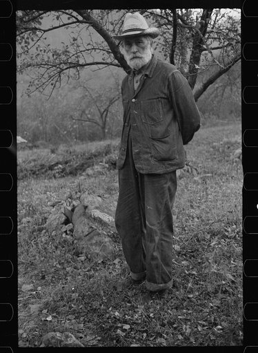 Untitled photo, possibly related to: Russ Nicholson, grandfather of all the Nicholsons in Nicholson Hollow, Virginia