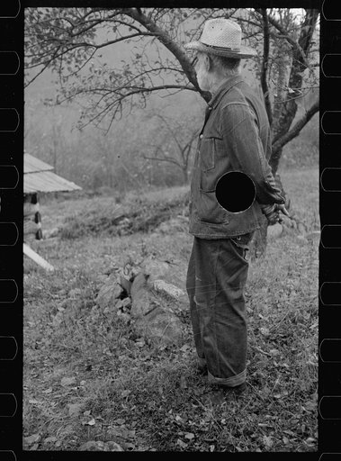 Untitled photo, possibly related to: Russ Nicholson, grandfather of all the Nicholsons in Nicholson Hollow, Virginia