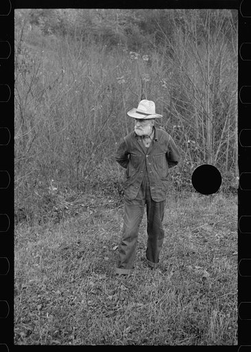 Untitled photo, possibly related to: Russ Nicholson, grandfather of all the Nicholsons in Nicholson Hollow, Virginia