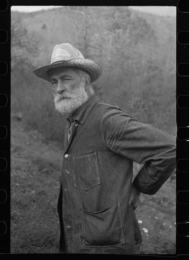 Russ Nicholson, grandfather of all the Nicholsons in Nicholson Hollow, Virginia
