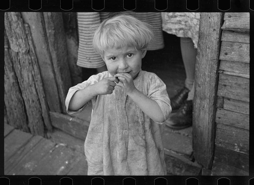 Child living in Corbin Hollow, Virginia