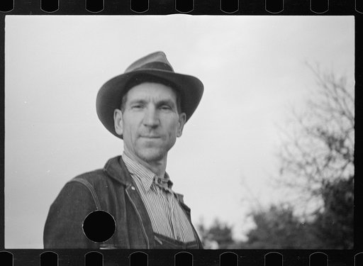 Untitled photo, possibly related to: One of the men from Nicholson Hollow who has found employment at the nearby summer resort, Shenandoah National Park, Virginia