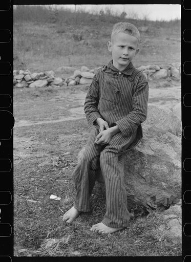 One of the Corbin children, Shenandoah National Park, Virginia