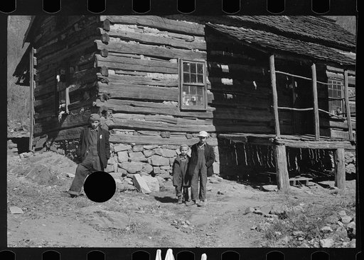 Untitled photo, possibly related to: Dicee Corbin with some of her children and grandchildren, Shenandoah National Park, Virginia