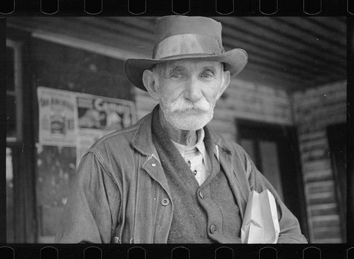 Untitled photo, possibly related to: Citizens of Nethers in front of post office, Virginia