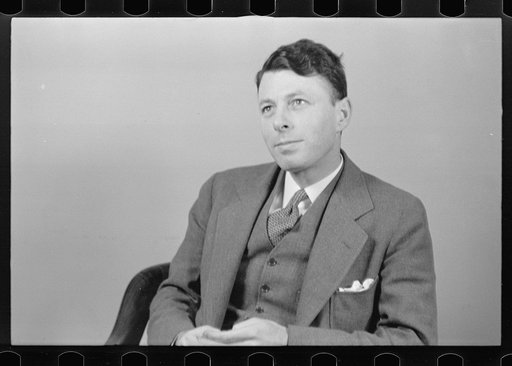 Untitled photo, possibly related to: Mr. Lawrence Hewes, chief assistant to the administrator