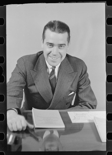 Untitled photo, possibly related to: Mr. Kenneth Clark, Assistant Director of Information