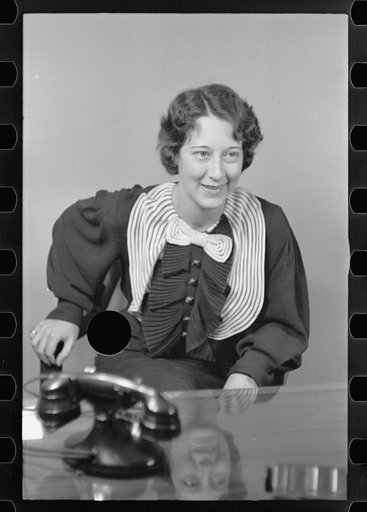 Untitled photo, possibly related to: Miss Grace E. Falke, executive assistant