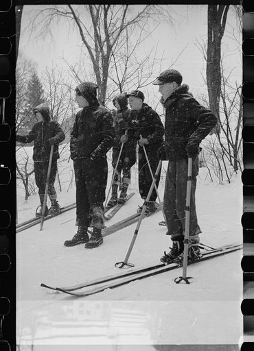 Snow carnival, New Hampshire (Lancaster)