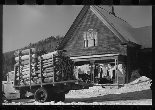 Home of pulpwood cutter, Groveton, New Hampshire