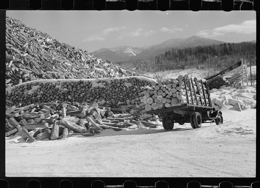 Pulpwood, Groveton, New Hampshire
