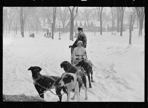 Untitled photo, possibly related to: Snow carnival, Lancaster, New Hampshire