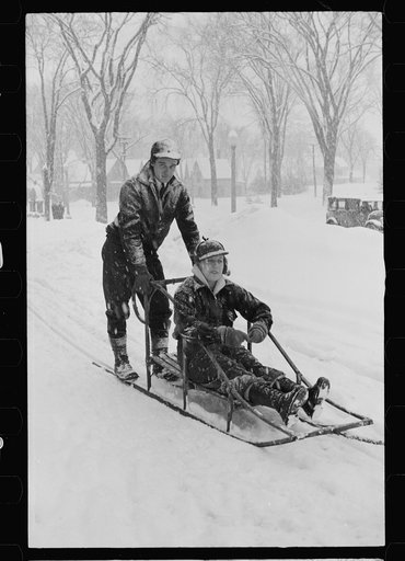 Snow carnival, New Hampshire (Lancaster)
