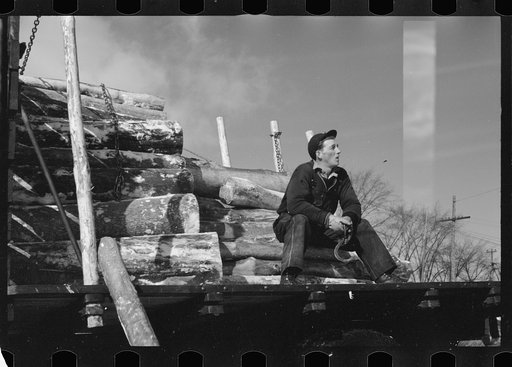 Lumberjack, Groveton, New Hampshire