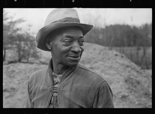 Untitled photo, possibly related to: Laborer at Chopawamsic Recreational Project, Virginia