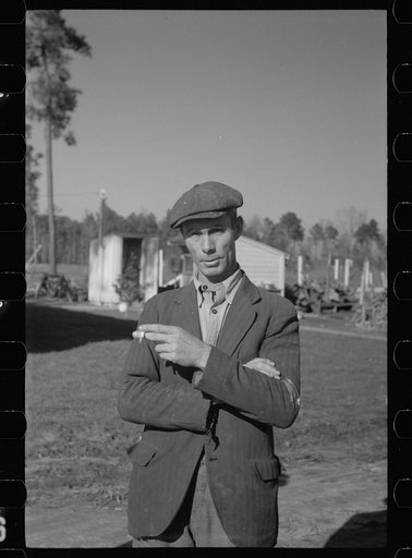 Zeb Atkinson, homesteader, Penderlea Farms, North Carolina