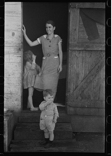 Part of migrant agricultural worker's family near Belle Glade, Florida