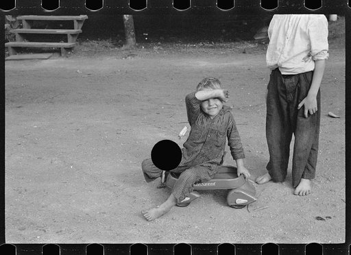 Untitled photo, possibly related to: In a tourist camp for migratory agricultural workers near Belle Glade, Florida