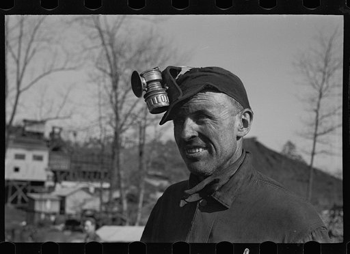 Alabama coal miner, Bankhead Mines, Walker County, Alabama