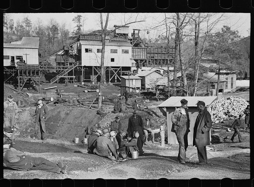 Untitled photo, possibly related to: Alabama coal miner, Bankhead Mines, Walker County, Alabama