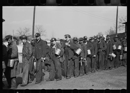 Untitled photo, possibly related to: Coal miners, Birmingham, Alabama
