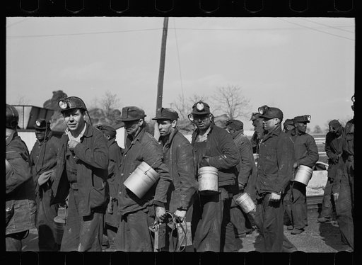 Untitled photo, possibly related to: Coal miners, Birmingham, Alabama