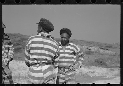 Untitled photo, possibly related to: Negro road gang, Jefferson County, Alabama