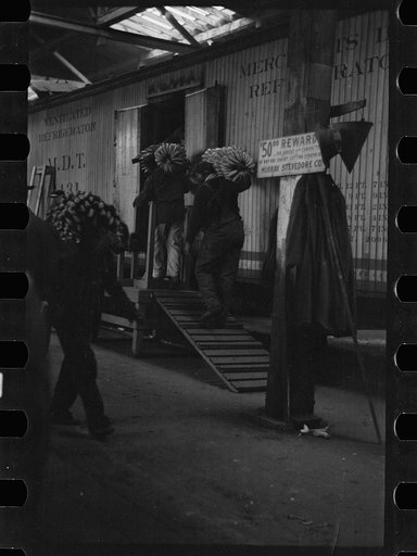 Untitled photo, possibly related to: Sign on dock, Mobile, Alabama