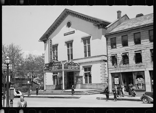 Street scene, Brattleboro, Vermont