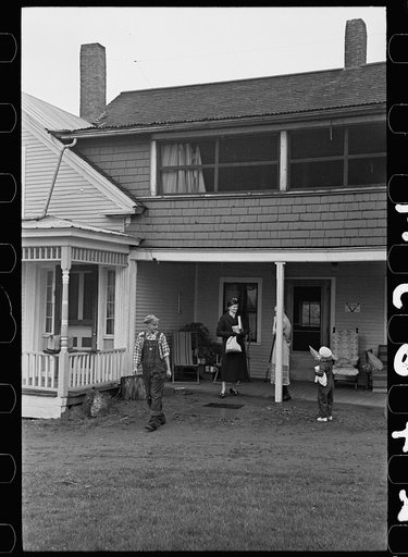 Farm family, Johnson, Vermont