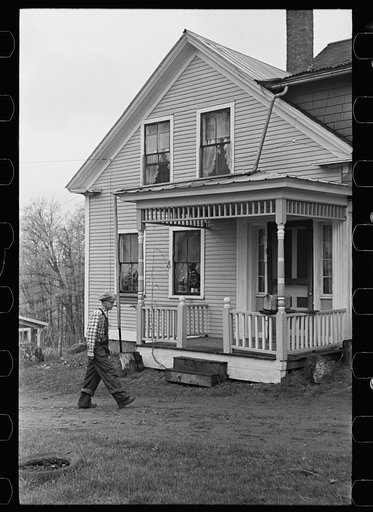 Untitled photo, possibly related to: Farm family, Johnson, Vermont