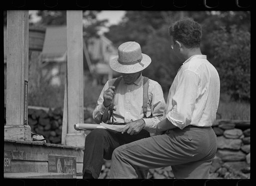 Untitled photo, possibly related to: Ned Hinds, Eden Mills, Vermont