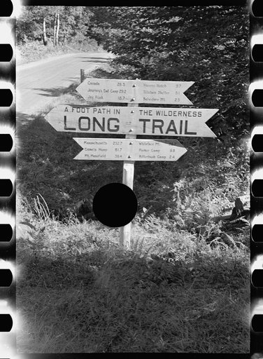 Untitled photo, possibly related to: Marker on Long Trail, Eden Mills, Vermont