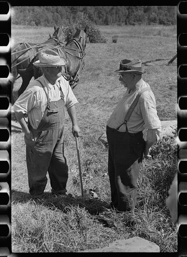 Mr. Kinney and Mr. Carpenter, Eden Mills, Vermont