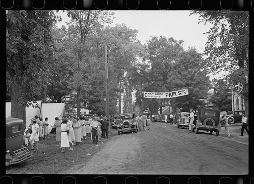 Untitled photo, possibly related to: Scene at Craftsbury Fair, Craftsbury, Vermont