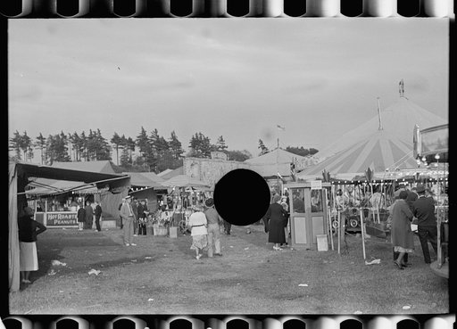 Untitled photo, possibly related to: View of fairgrounds, Champlain Valley Exposition, Essex Junction, Vermont