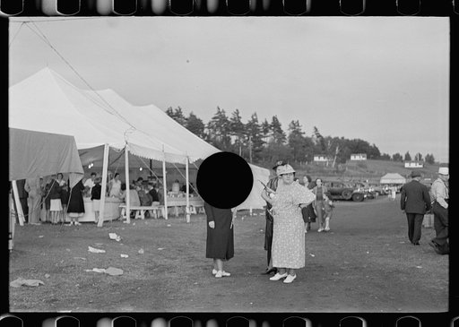 Untitled photo, possibly related to: View of fairgrounds, Champlain Valley Exposition, Essex Junction, Vermont