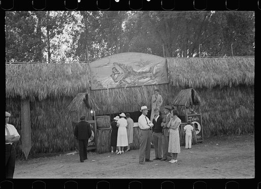 Midway attraction, State Fair, Rutland, Vermont